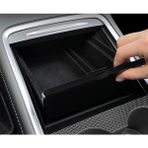 Misda Store Li Parts Tesla Model Y 3 Orta Konsol Düzenleyici, Flok Kaplama