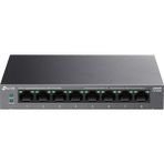 Misda Store LS108GP | 8-Port Gigabit Poe+ Switch | 62W Poe Bütçesi, 250M Iletim, Tak ve Çalıştır | Fansız, Sessiz Metal Kasa | Ip Kamera & Ap Uyumlu Ağ Anahtarı