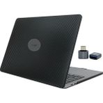 Misda Store MacBook Pro 13 Inç Kılıfı A1708 A1706 A1989 A2159 A2251 A2289 A2338 M1 M2 Uyumlu Sert Kapak 360° Koruma Karbon Fiber Desenli Siyah