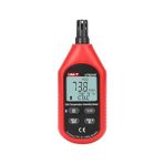 Misda Store Mini Temperature Humidity Meter LCD Digital Air Temperature Thermometer Hygrometer Gauge Tester Max/mın MODE(UT333BT)