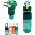 Misda Store ml Tritan Su Şişesi – Dayanıklı ve Hafif Spor Matara, Bpa Içermez, Sızdırmaz Kapak, Taşınabilir ve Şık Tasarım, Sağlıklı Içim Için Ideal, Spor ve Günlük Kullanıma Uygun (Meyve Yeşili)