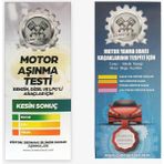 Misda Store Motor Test Aşınma ve Conta Kaçak Testi- Avantajlı 2'li Paket