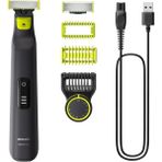 Misda Store Oneblade Pro Yüz ve Vücut Için Hibrit Tıraş Makinesi,sakal Şekillendiriği, Islak/kuru Kullanım, 12 Uzunluk Ayarlı Tarak, 1 Yedek Bıçak, Vücut Tarağı, Cilt KORUMASI,QP6542/10