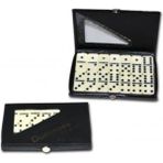 Misda Store Oyun Aletleri Çanta Melamin Domino Masa Oyunu, 28 Taş Aile Oyunu, Dominoes Double Six