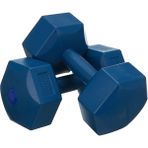 Misda Store Plastik Dambıl Set, Mavi, Medium, 6 kg