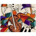 Misda Store Sayılarla Boyama Seti Kasnaklı Picasso 2 40 x 50 cm