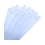 Misda Store Sıcak Silikon Çubuğu 1 kg 11MM-30CM Mum Silikon Kalın Uç Şeffaf