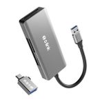 Misda Store SL-CR51 Type C ve Usb3.0 To Cf/sd/m2 Ngff/micro Sd/ms 5 In 1 Metal Kart Okuyucu