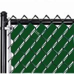 Misda Store Tel Koruma Kapatma Gizlilik Bantları Pvc Çit Şeridi (50 Metre) (5cm Yeşil)