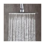 Misda Store Tepe Duş Başlığı Kare Slim 304 Metal 25X25 cm