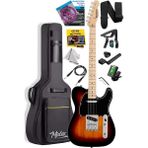 Misda Store TLX-50SB Tele Kasa Maple Klavye 2 Single-Coil Manyetik Elektro Gitar