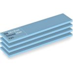 Misda Store Tp-3: Üstün Performanslı Termal Ped, 120 x 20 x 1,5 mm (Performans Kaybı Olmadan 2,0 Mm'ye Kadar Istiflenebilir), 4 Adet - Yüksek Performans, Özellikle Yumuşak, Ideal Boşluk Doldurucu, Köprü
