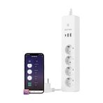 Misda Store Wi-Fi Destekli 16A 4'lü Çocuk Kilitli Akım Korumalı Çoklu Priz - Neutronlife Uygulaması Üzerinden Kontrol - Zamanlayıcı Fonksiyon - USB Type-C Girişleri - 4'lü Priz
