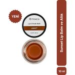 Miseca Sunset Lip Balm ve Allık Vegan Formül 10 ml Parlak Renkli Kavanozda