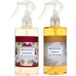 Misedor 2 Li Set Gül Bahçesi Ve Vanilya Oda Kokusu Ve Çamaşır Spreyi 330 Ml