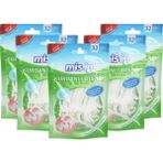 Misip Floss Picks Kürdanlı Diş İpi -5Li Paket