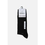 Mısırlı Erkek Gümüş Siyah Soket Çorap - M-68000-S