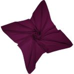 Mısırlı Eşarp Aerobin Jazz ( Caz ) Eşarp 110X110 cm - Bordo - 110 x 110 cm
