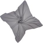 Mısırlı Eşarp Aerobin Jazz ( Caz ) Eşarp 110X110 cm - Gri - 110 x 110 cm