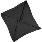 Mısırlı Eşarpları Medine Ipeği Büyük Boy Eşarp 140X140 cm - 140 x 140 cm - Füme