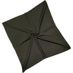 Mısırlı Eşarpları Medine Ipeği Büyük Boy Eşarp 140X140 cm - 140 x 140 cm - Haki