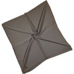 Mısırlı Eşarpları Medine Ipeği Büyük Boy Eşarp 140X140 cm - 140 x 140 cm - Vizon