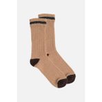 Mısırlı Unisex Alpaka Yünü Kışlık Çemberli Tekli Bej Soket Çorap M 3093 Bj - 43 - 46
