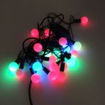 Misket Top RGB Yılbaşı Ağaç Bahçe İp Süs Aydınlatma 20 Led Işık 3M