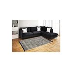 Miskilim Aqua Dekoratif Dokuma Halı (Yün, beyaz)