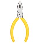 MISNODE İğne Burun Pense, Paslanmaz Çelik Tel Bükme Pense Çok Fonksiyonlu Boncuk Takı Pense Tel Kesiciler Takı DIY Yapımı için El Aracı(#1)