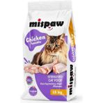 Mispaw Chicken Tavuklu Kısırlaştırılmış Kedi Maması 15 kg
