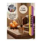 misra home collection 100ML Egzotic Amber Kokusu Çubuklu Oda Kokusu Dolap Banyo Ev Oda Parfümü Oda Kokusu