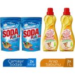 MİSS ARAP SABUNU 1 L X 2 ADET + SODA PLUS 500 GR X 2 ADET