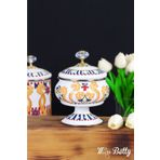 Miss Betty Emaye Ayaklı Şekerlik 18 Cm Elegance
