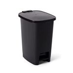Miss Collection Lüx Serisi Pedallı 25 Litre Çöp Kovası Siyah