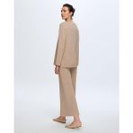 Miss Dalida Kadın Lastik Örgü Pantolon Etek - Camel - M - L