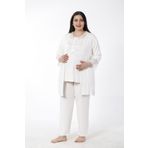 Miss Dünya Lissa Büyük Beden Emzirmeye Uygun Lohusa Ve Pijama Takımı