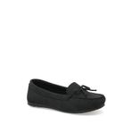 Miss F DS20054 2PR Siyah Kadın Loafer Ayakkabı