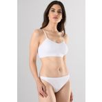 Miss Fit 11266 Beyaz Modal İnce Askılı Kadın Büstiyer