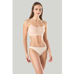 Miss Fit 11266 Kadın Ten Rengi Ince Askılı Pedli Modal Büstiyer