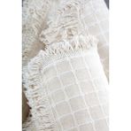 Miss Linda Home Collection %100 Pamuklu Buldan Işi Çekyat Örtüsü 180 x 250 cm - Krem Rengi