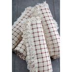 Miss Linda Home Collection Pamuklu Buldan Işi Koltuk Örtüsü 180*250 - 180 x 250 cm - Bordo
