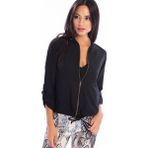 Miss Lusi 20022364 Ince Gabardin Eteği Bağcıklı Kolej Mont - Siyah