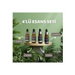 Miss Milena 4lü Esans Seti Coffee + Cookie + Pudra + Lavanta 10ml. Mum Esansı, Sabun Esansı, Buhurdanlık