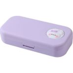 Miss Play Büyük Kapasiteli Kırtasiye Kutusu Erkek Ilkokul Öğrencileri Için Hediye Kalem Kutusu Diy Kalem Çantası ile Kadınlar Için Kaliteli ve Çok Fonksiyonlu Kalem Kutusu (Yurt Dışından) - Açık Mor