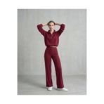 Miss Prova Bordo Fitilli Scuba Kumaş Geniş Paça Örme Spor Eşofman Altı MISSEA0095