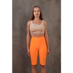 Miss Prova Dikiş Detaylı Örme Spor Şort/Biker/Kısa Tayt Mıssta2366