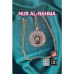 Miss TBee 🙏Nur Al-Rahma Çelik Kolye 🎨 Altın Renk