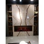 Miss Worble 25x200 cm 3D Bluetoothlu Isıtıcısız Elektrikli Şömine