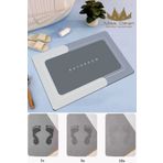 MissClean ( 1 Adet ) 40*60 CM Banyo Paspası Kaymaz Tabanlı Su Emici Yapı Kare